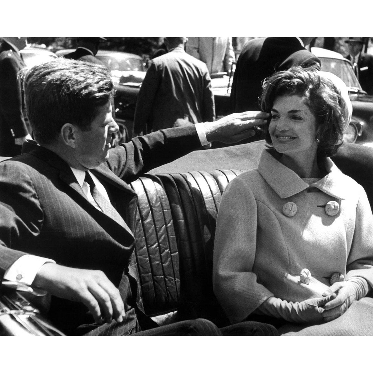 John F. Kennedy en Jackie Kennedy