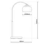 Retro Arc Floor Lamp