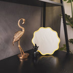 Chic Metal Makeup Mirror