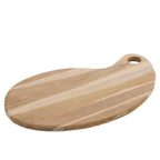 J-Line Terong Teak snijplank - hout - naturel - L