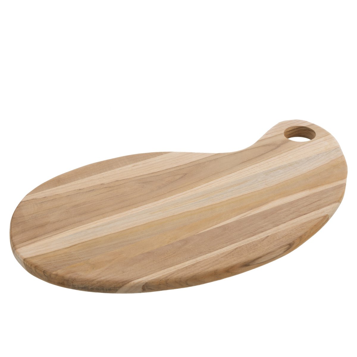 J-Line Terong Teak snijplank - hout - naturel - L