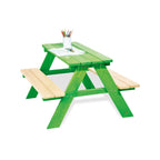 Picknickbank voor kinderen "Nicki For 4", Green