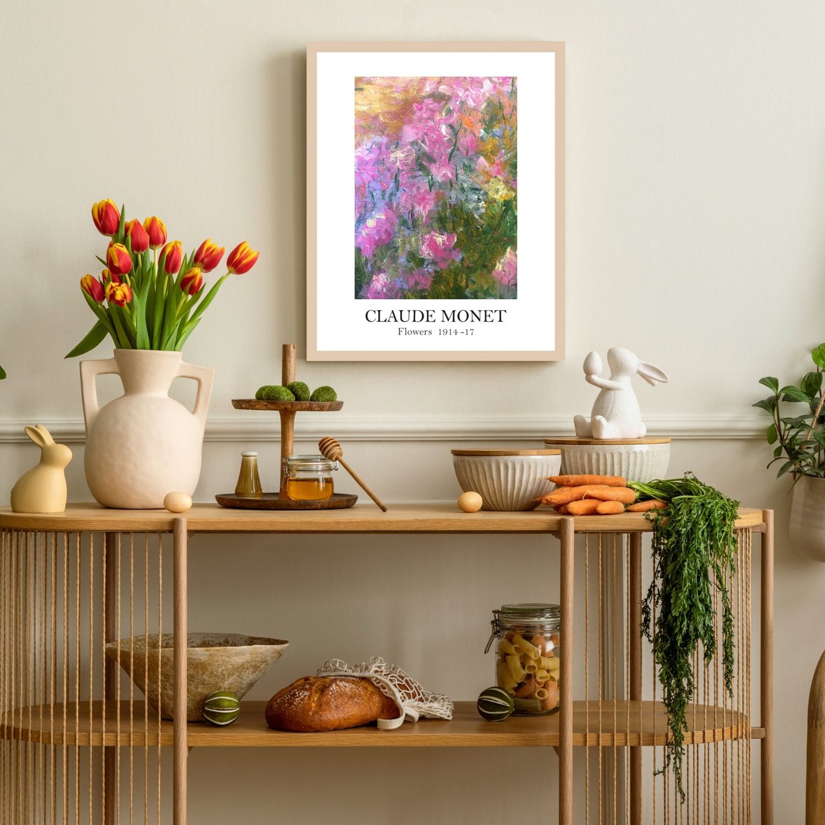 Claude Monet-Flowers 1914-17