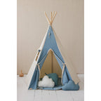 Tipi-tent "Jeans" met pompons
