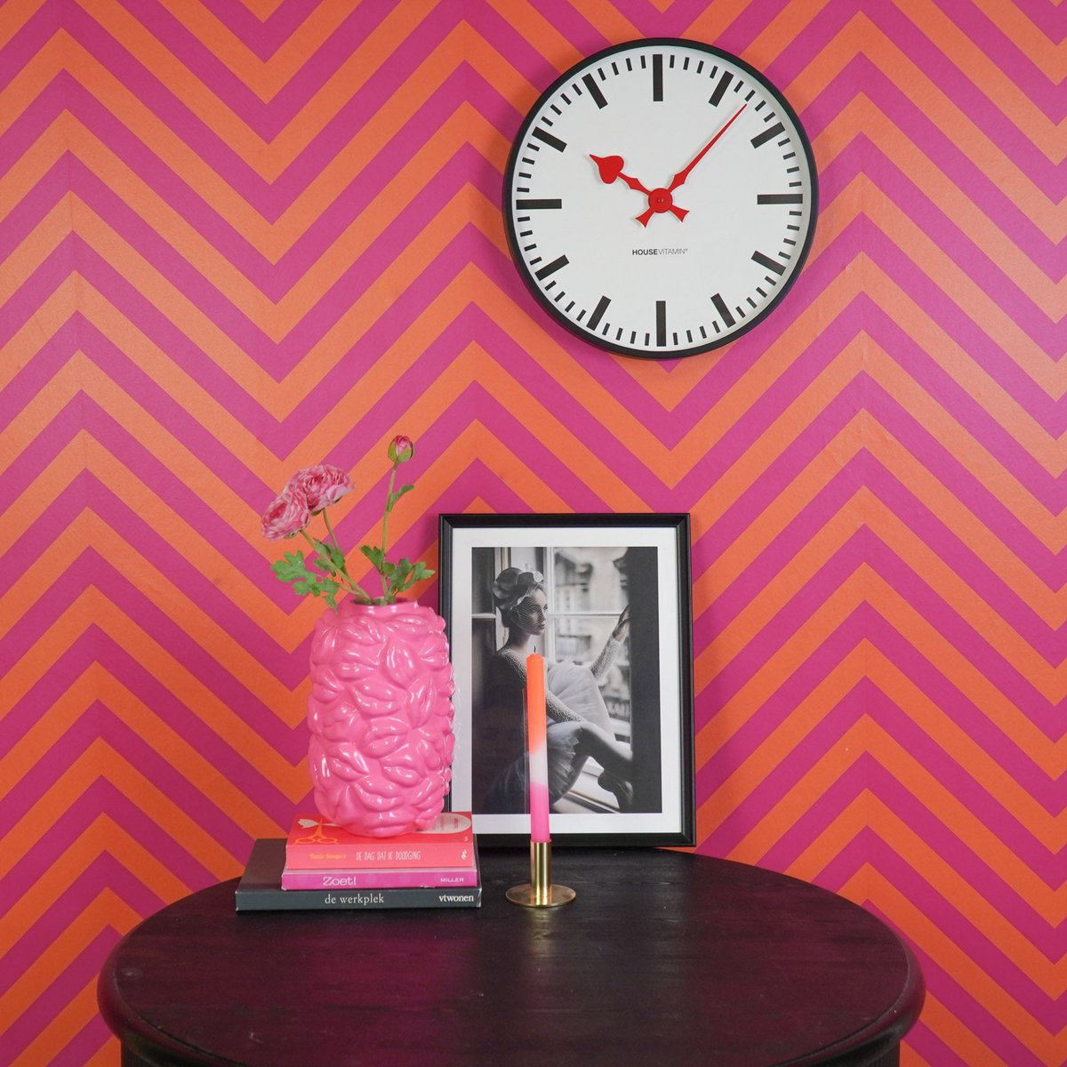 Modern Station Wall Clock