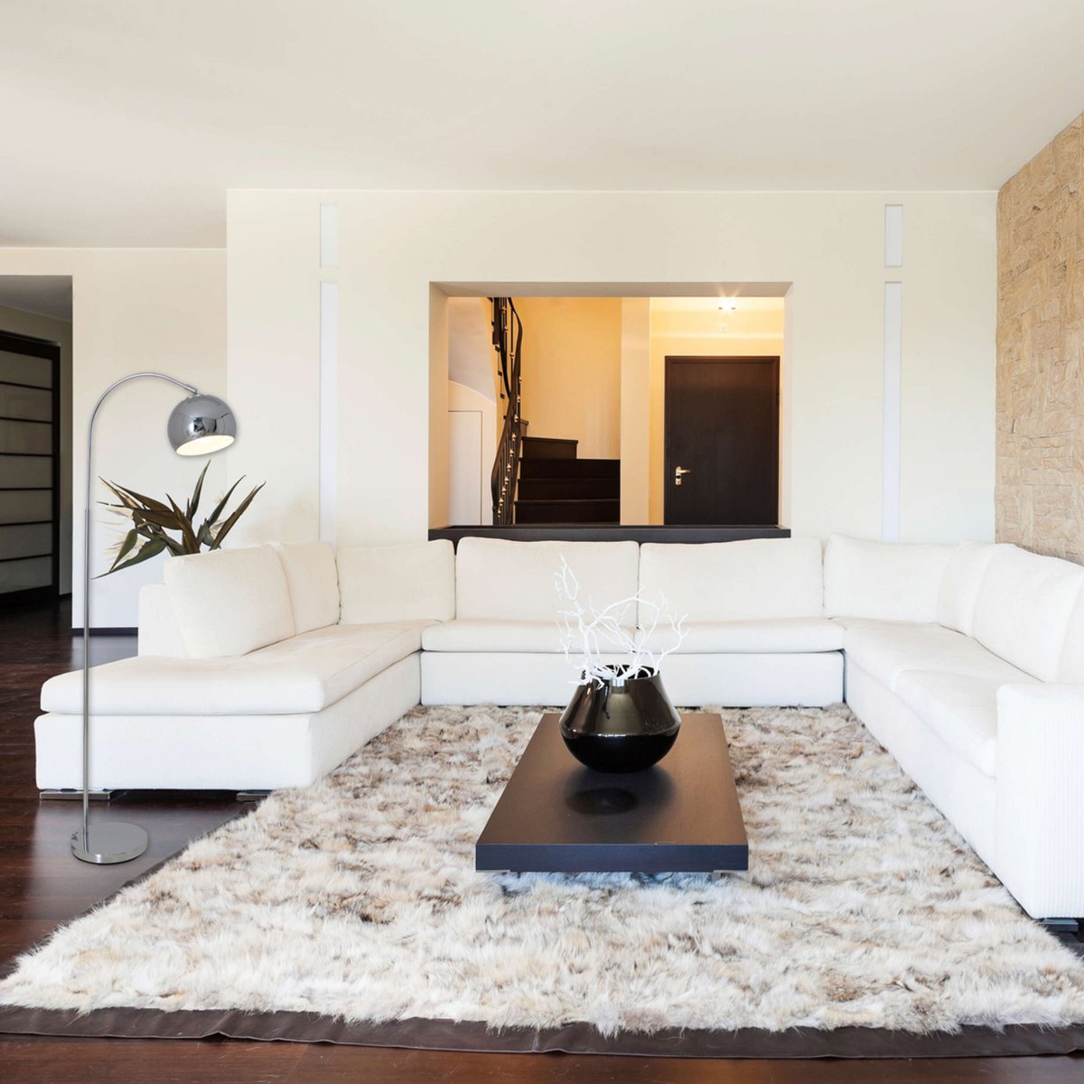 Retro Arc Floor Lamp