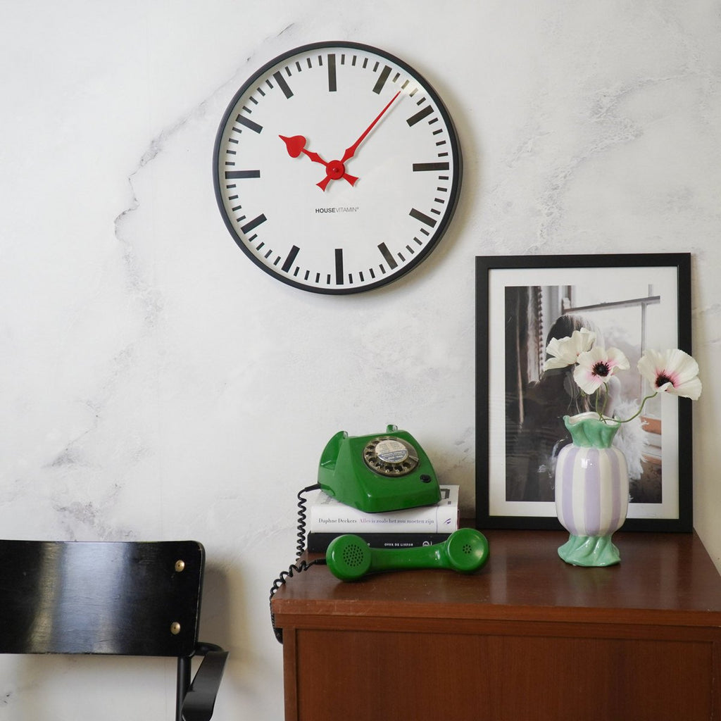 Modern Station Wall Clock