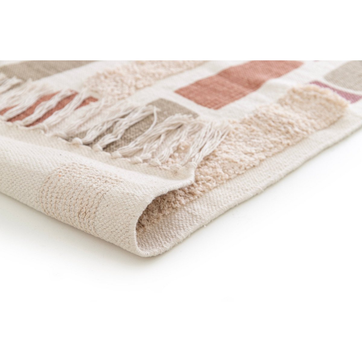 Kind Tapijt getuft in wasbaar katoen in de anouk -machine