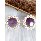 Zonnebril kids Madelief wit | kinderzonnebril