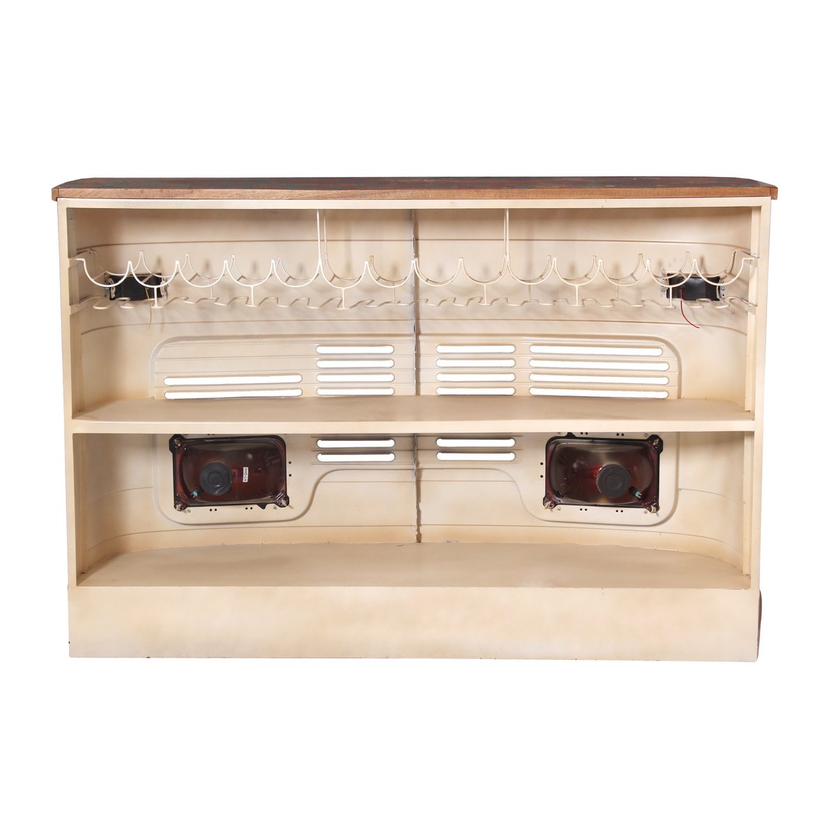 Recycled Truck Front Bar Counter