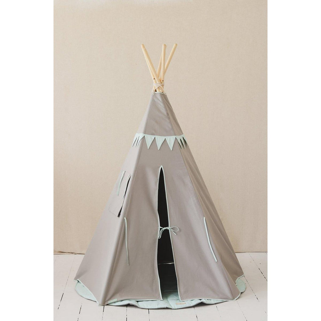 Tipi "Mint Love" met slinger en mattenset
