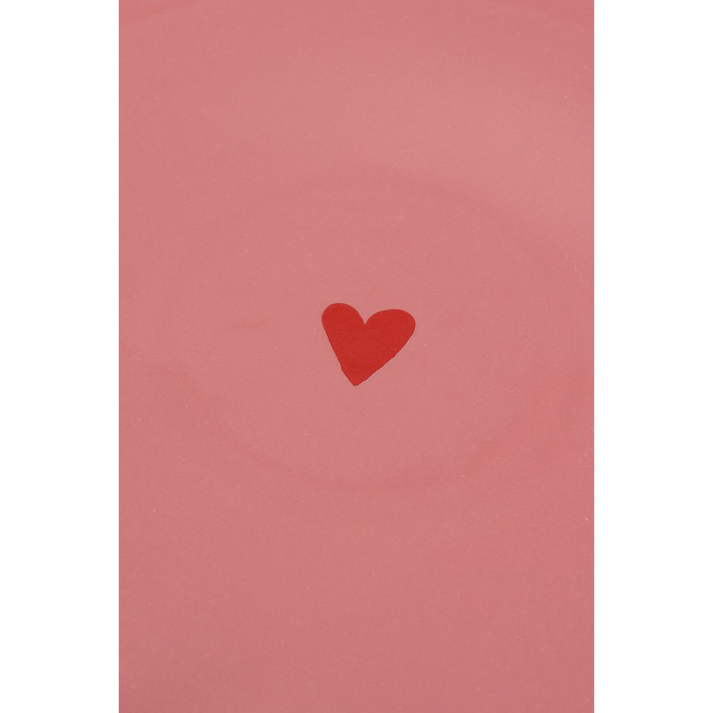 Bella Taartplateau - H13 x Ø30 cm - Keramiek - Roze, Rood