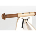 4-in-1 Wooden Ride-On Toy