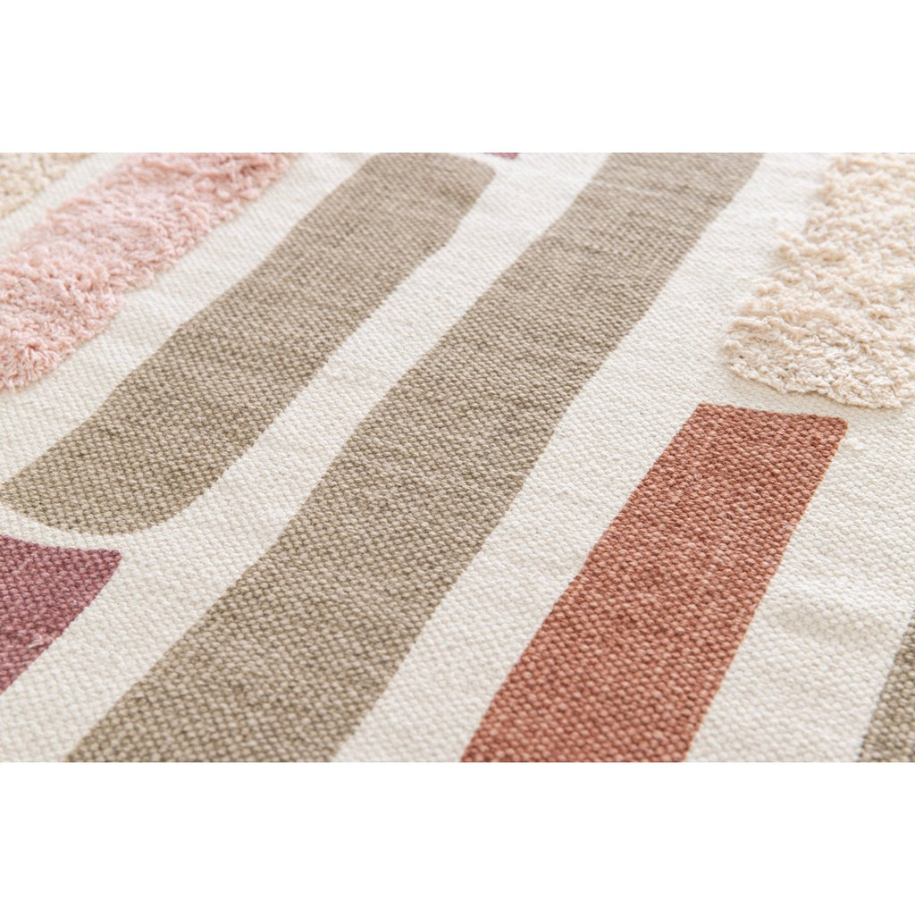 Kind Tapijt getuft in wasbaar katoen in de anouk -machine