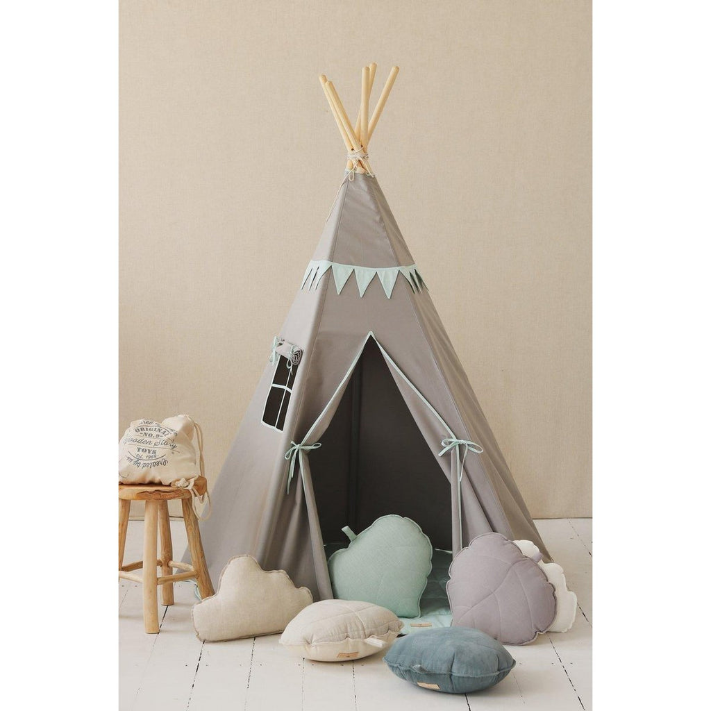 Tipi "Mint Love" met slinger en mattenset