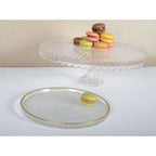 Middle Glass -Offing Pie Dish 32x32x17cm