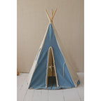 Tipi-tent "Jeans" met pompons