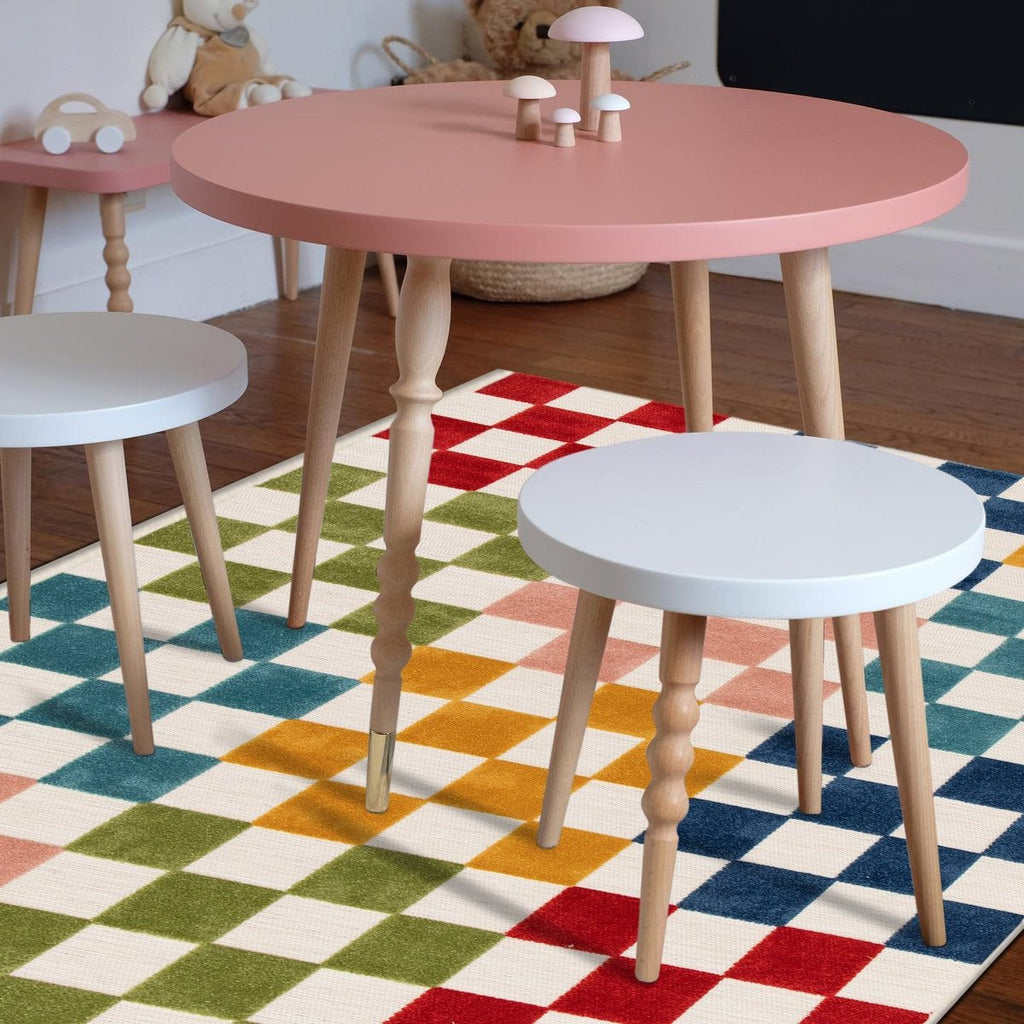 Multi -stile kindertapijt voor kinderen