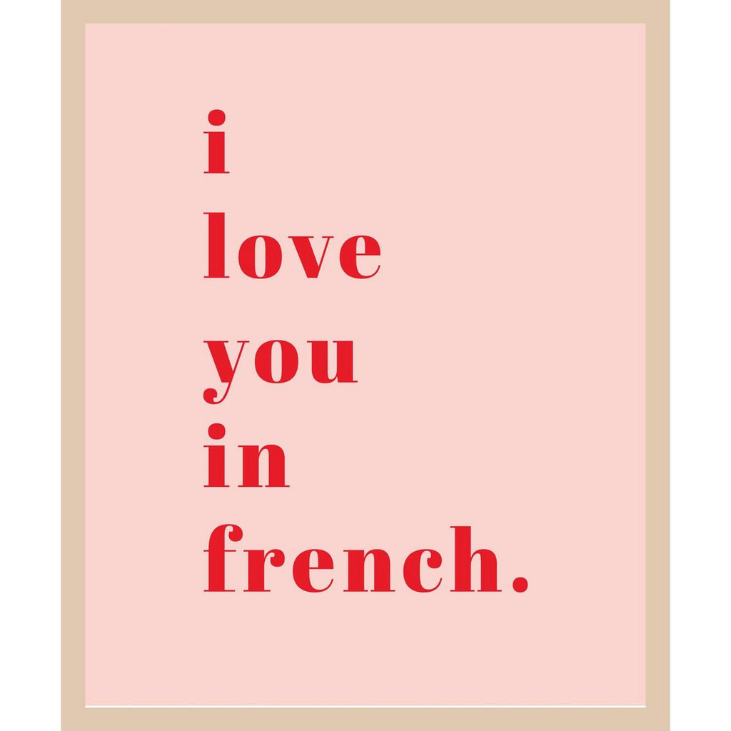 i love you in french